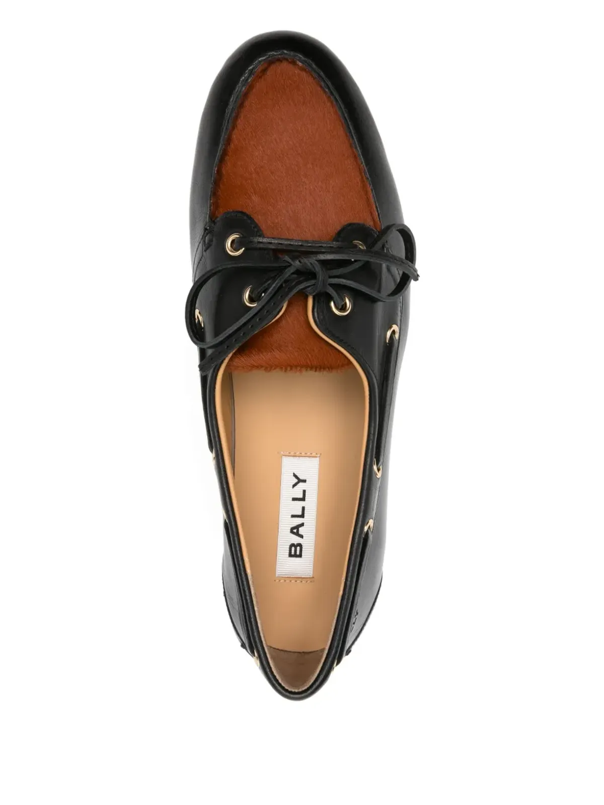 Bally レザー ダービーシューズ - 画像4