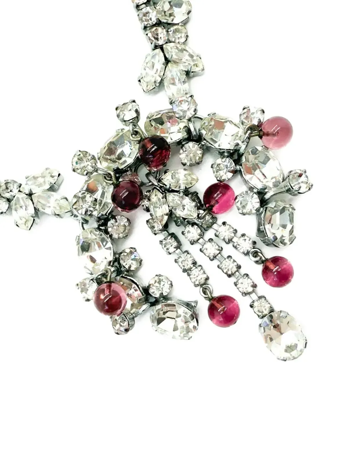 Jennifer Gibson Jewellery 1950年代 クリスタルネックレス（ビンテージ） - 画像5