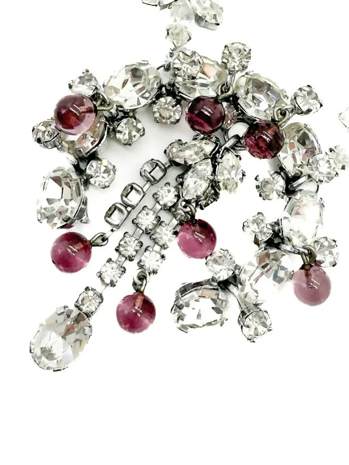 Jennifer Gibson Jewellery 1950年代 クリスタルネックレス（ビンテージ） - 画像2