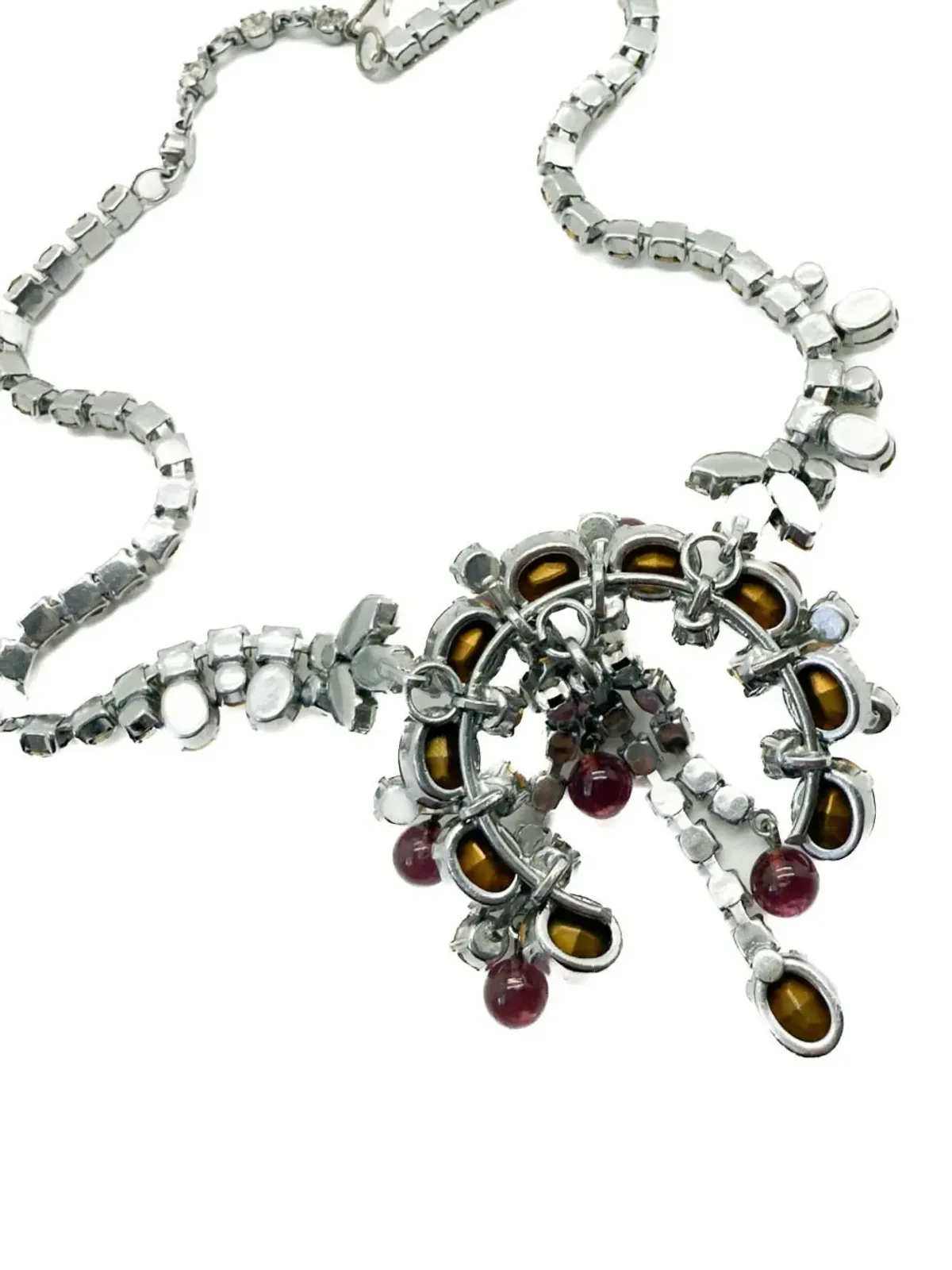 Jennifer Gibson Jewellery 1950年代 クリスタルネックレス（ビンテージ） - 画像4