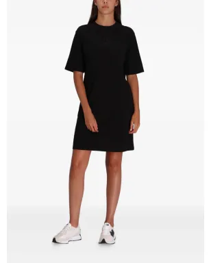 Armani Exchange ロゴ入りTシャツドレス ブラック - サムネイル2