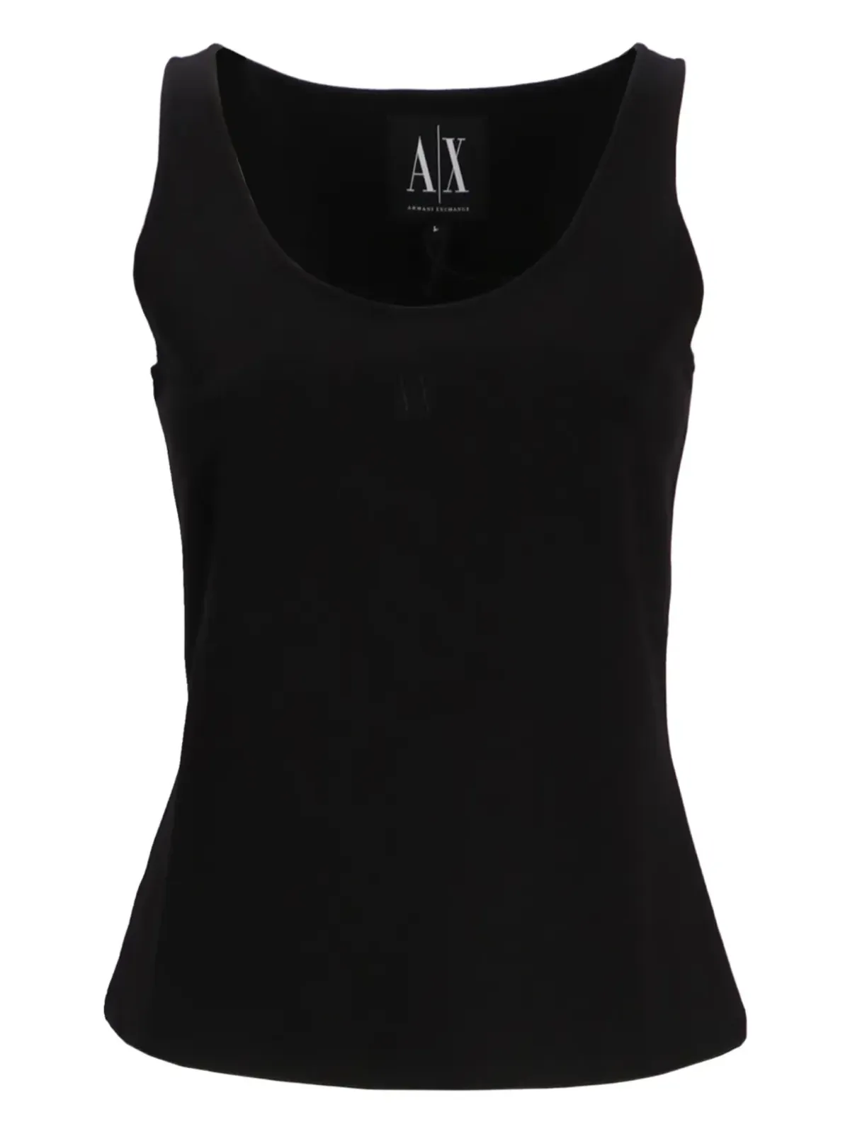 Armani Exchange scoop-neck top - 画像1