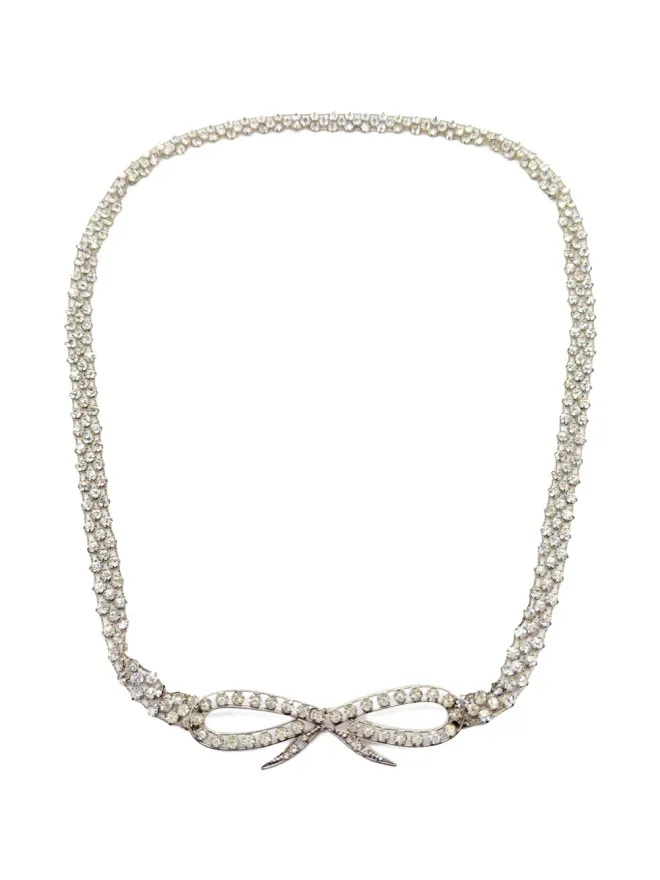 Jennifer Gibson Jewellery Jennifer Gibson Jewellery 1910s アンティーク ボウ ベルト - シルバーの商品画像