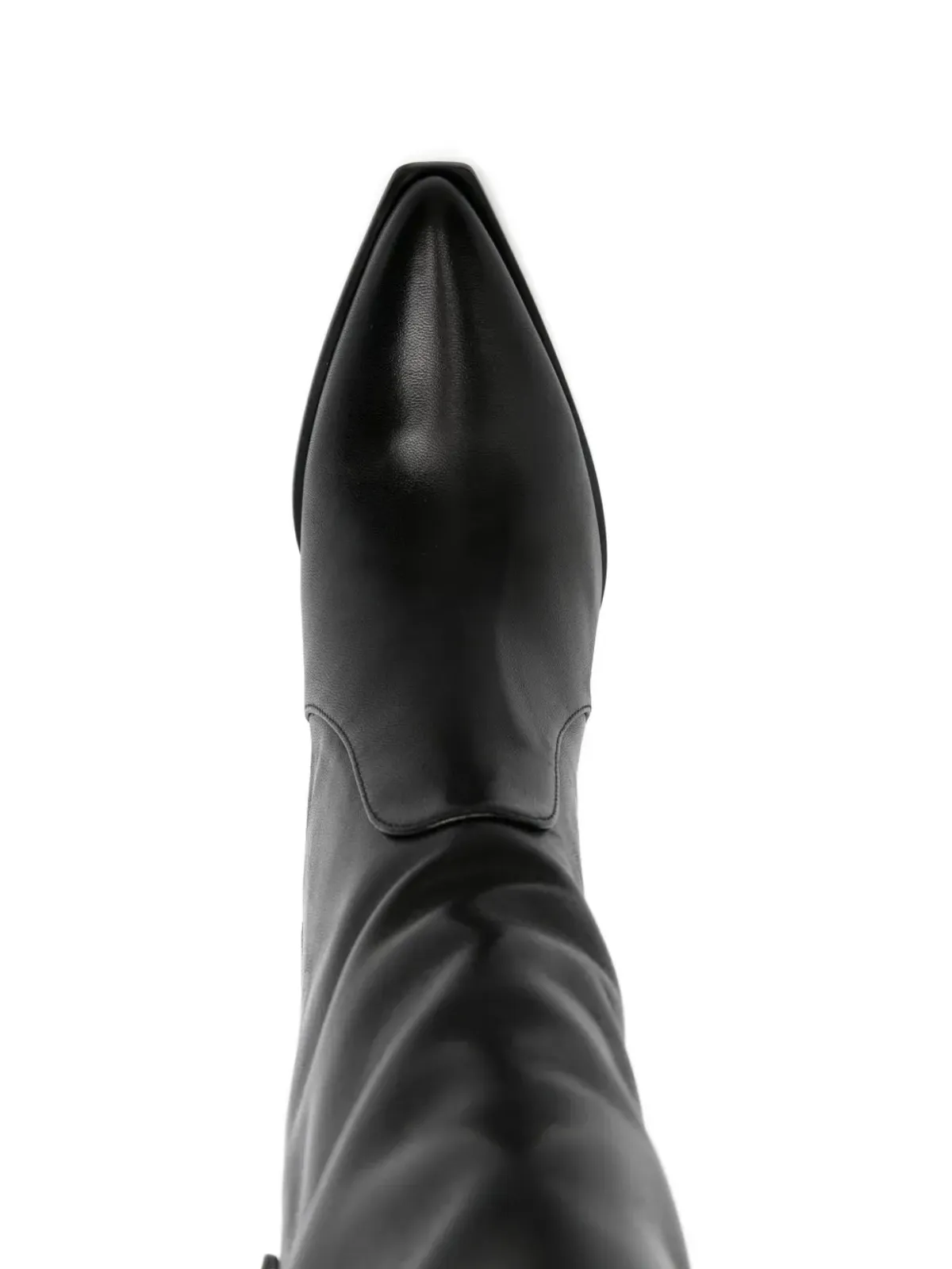 Stuart Weitzman 85mmヒールのニー・ハイ・ポインテッドトゥブーツ - 画像4