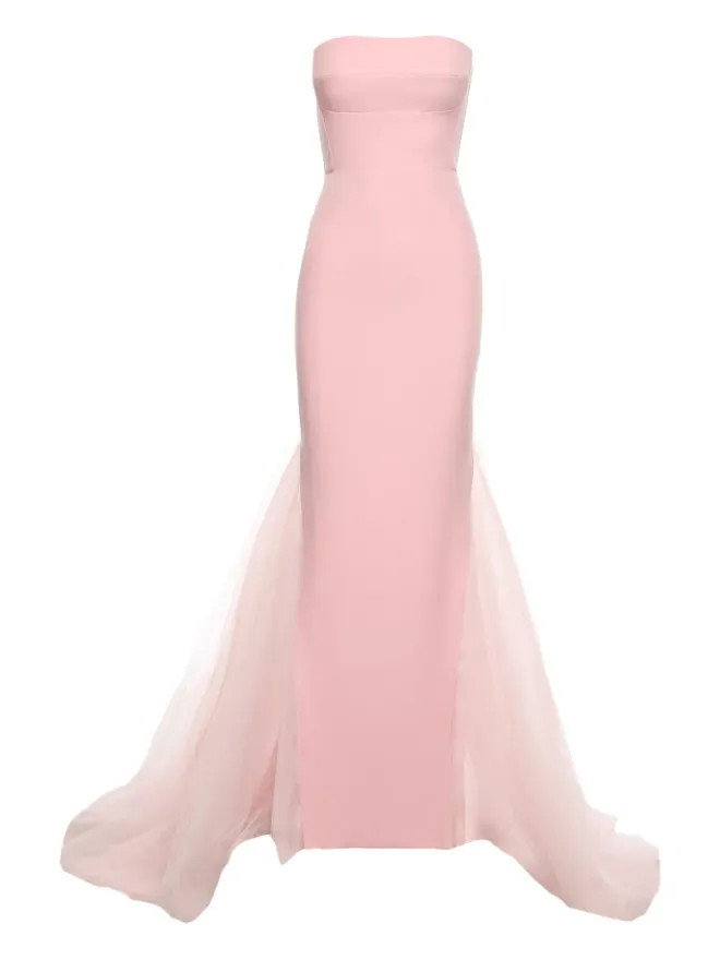 V:PM ATELIER V:PM ATELIER ストラップレスのチュールパネルドレスの商品画像