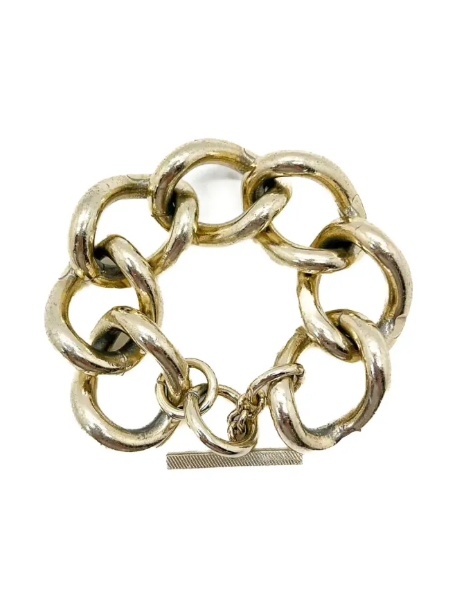 Jennifer Gibson Jewellery Jennifer Gibson Jewellery 2000年代 チャンクリンク・トグル ブレスレットの商品画像