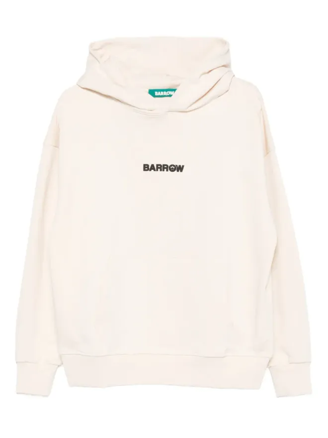 BARROW BARROW テディプリント コットン フーディーの商品画像