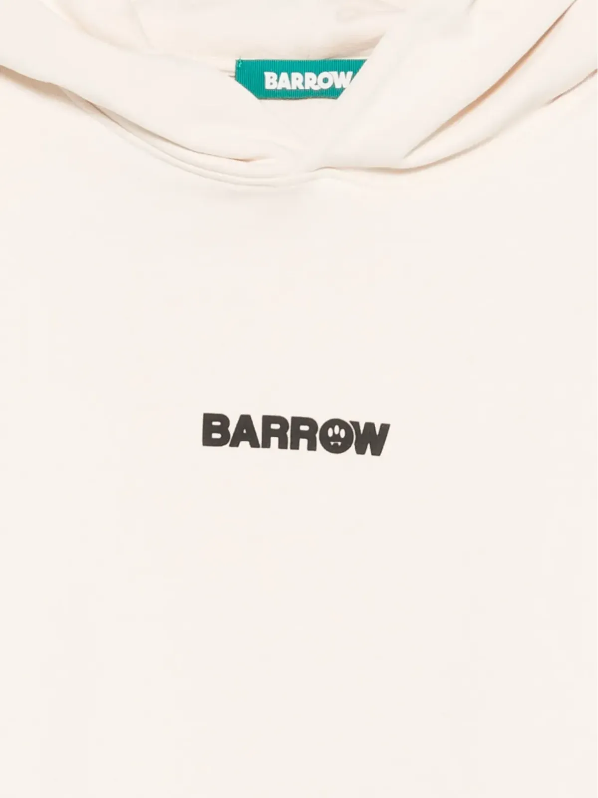 BARROW テディプリント コットン フーディー - 画像3