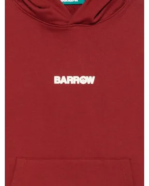BARROW テディプリント フード付きスウェットシャツ - サムネイル3