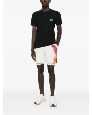 Y-3 アブストラクトプリント パフォーマンスショーツ - サムネイル2
