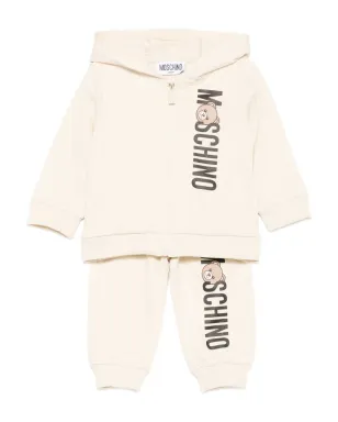 Moschino Kids ベアーロゴ トラックスーツ - サムネイル1