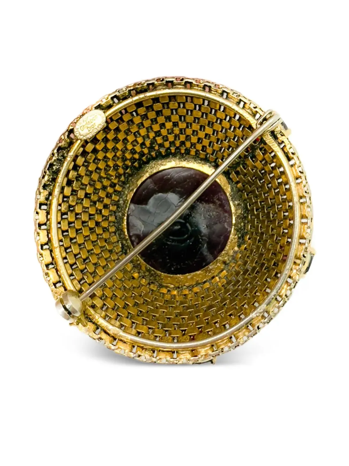 Christian Dior 1963 Sputnik amethyst-embellished brooch ゴールド ビンテージ - 画像5