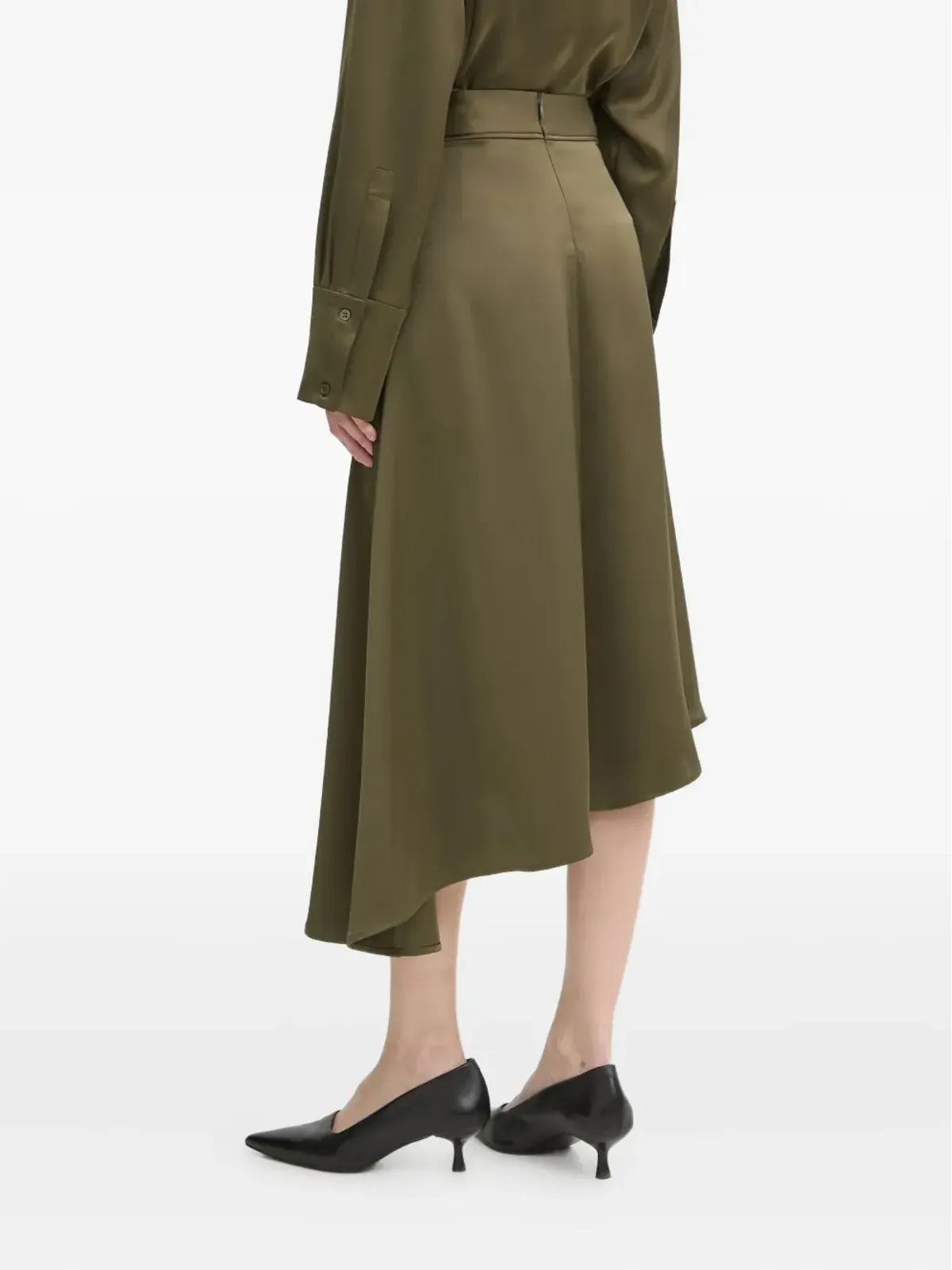 Day Birger Et Mikkelsen アシンメトリック ミディスカート - 画像3