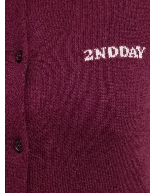 Day Birger Et Mikkelsen ロゴ入りカーディガン - サムネイル5