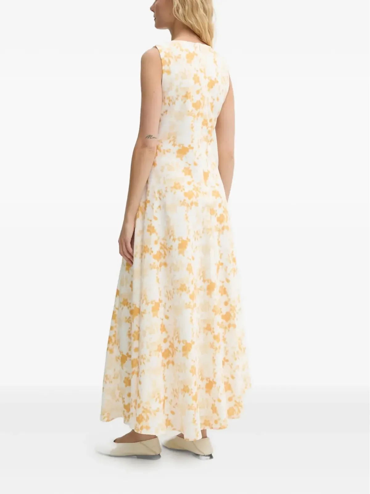 Day Birger Et Mikkelsen Vネック花柄マキシドレス - 画像3