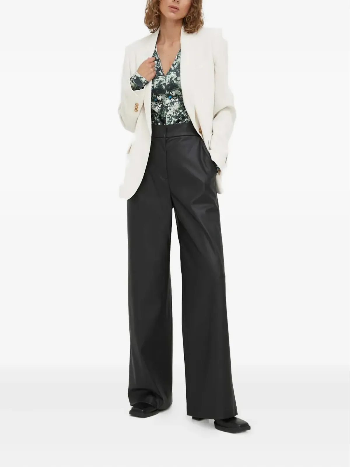Day Birger Et Mikkelsen Vネック花柄トップス - 画像2