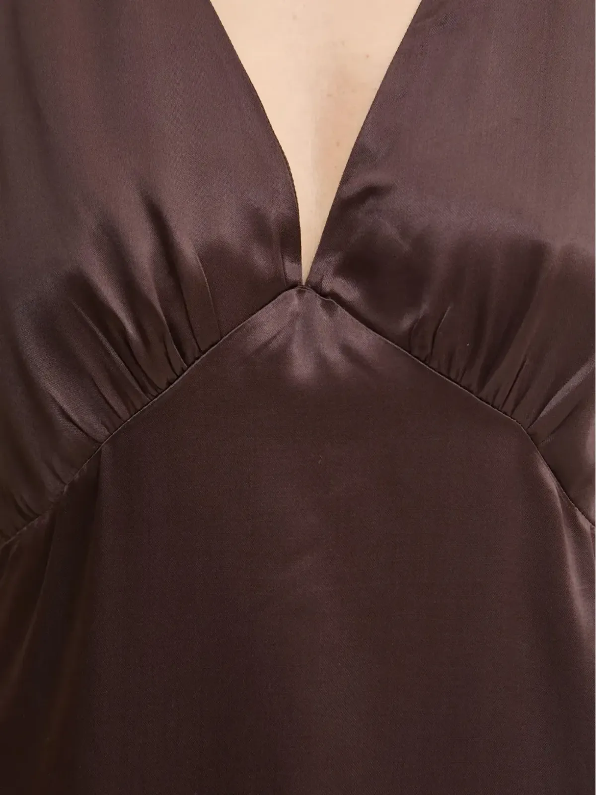 Day Birger Et Mikkelsen Vネック ギャザー トップ - 画像4