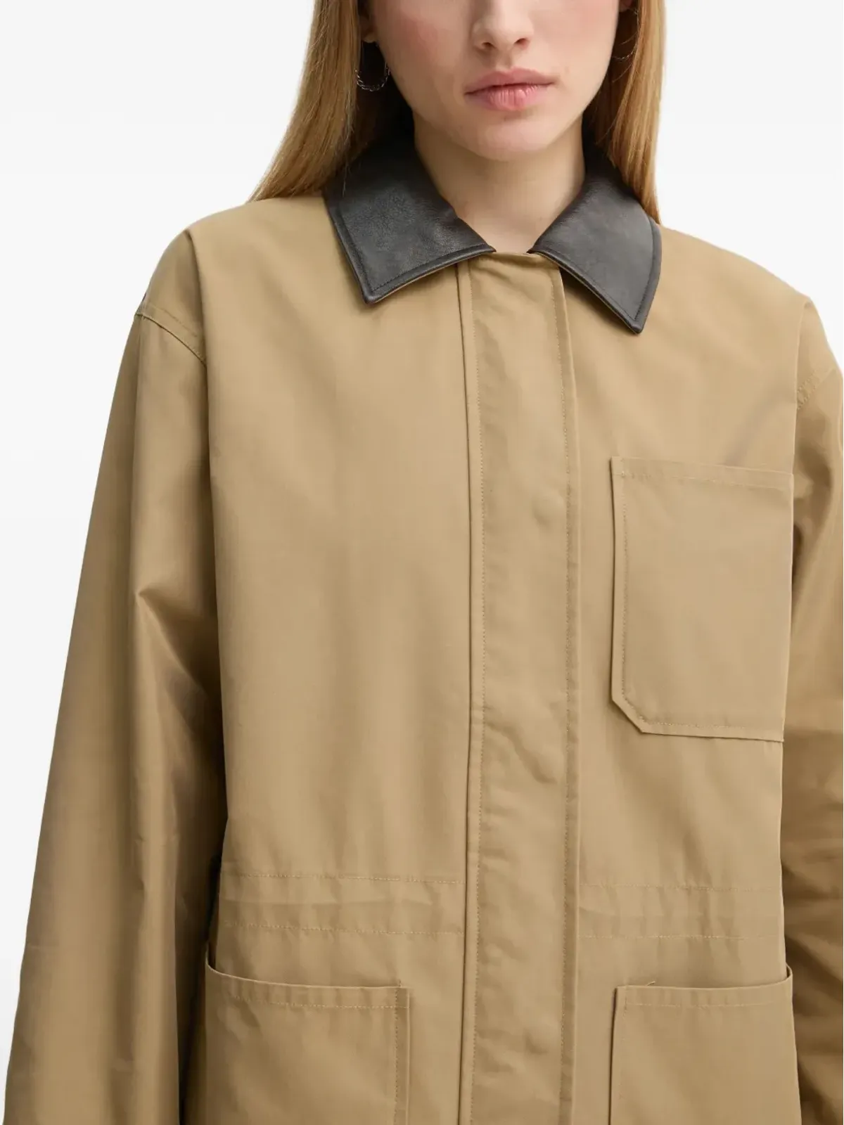 Day Birger Et Mikkelsen ポケット付きドローストリングジャケット - 画像5