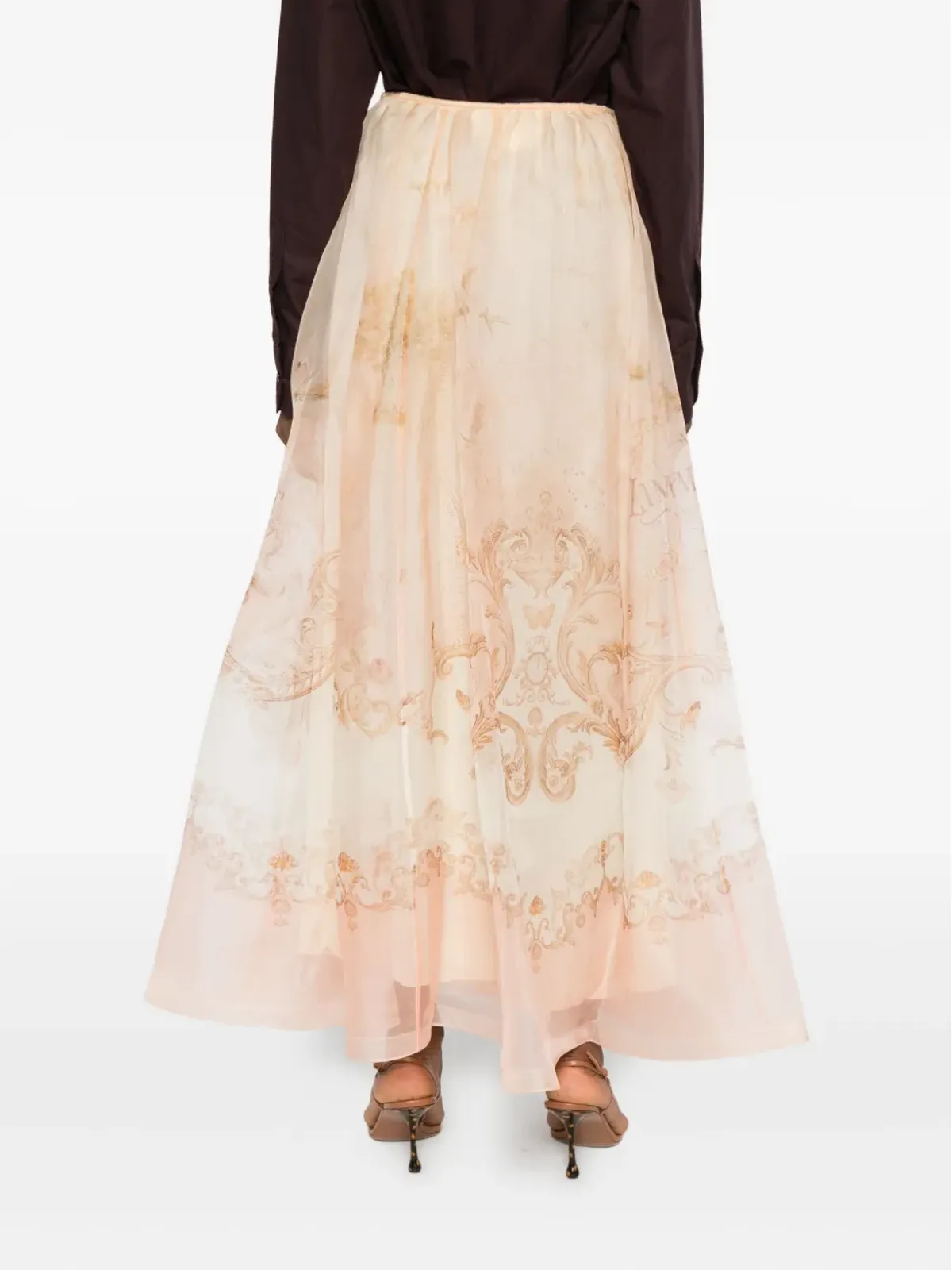 ZIMMERMANN シルク プリーツスカート - 画像4