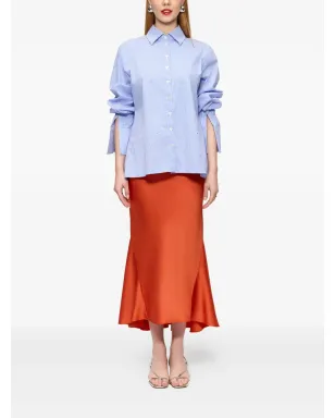 V:PM ATELIER Ginny striped embellished shirt - サムネイル2