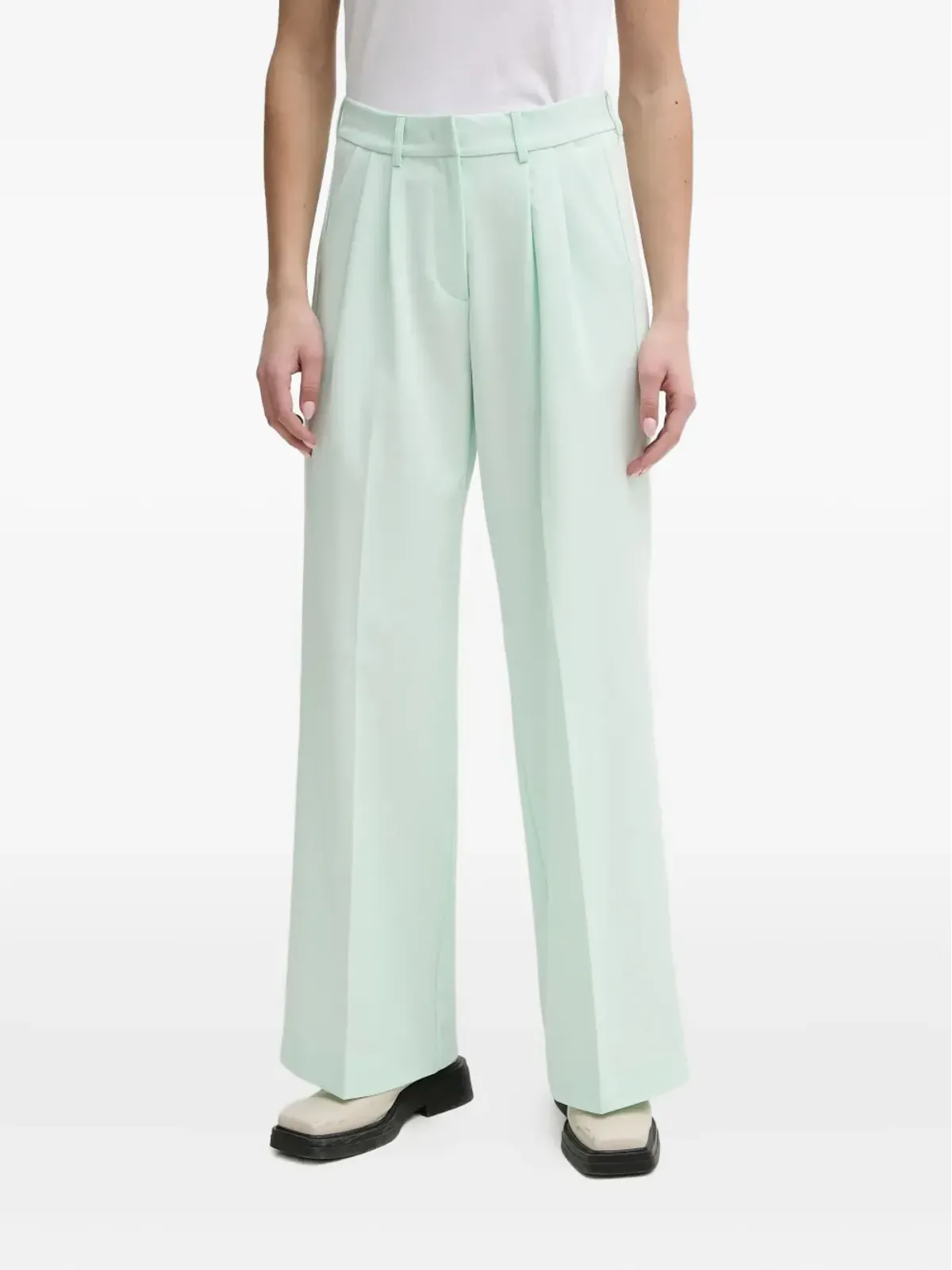 Day Birger Et Mikkelsen プリーツフロントパンツ - 画像1