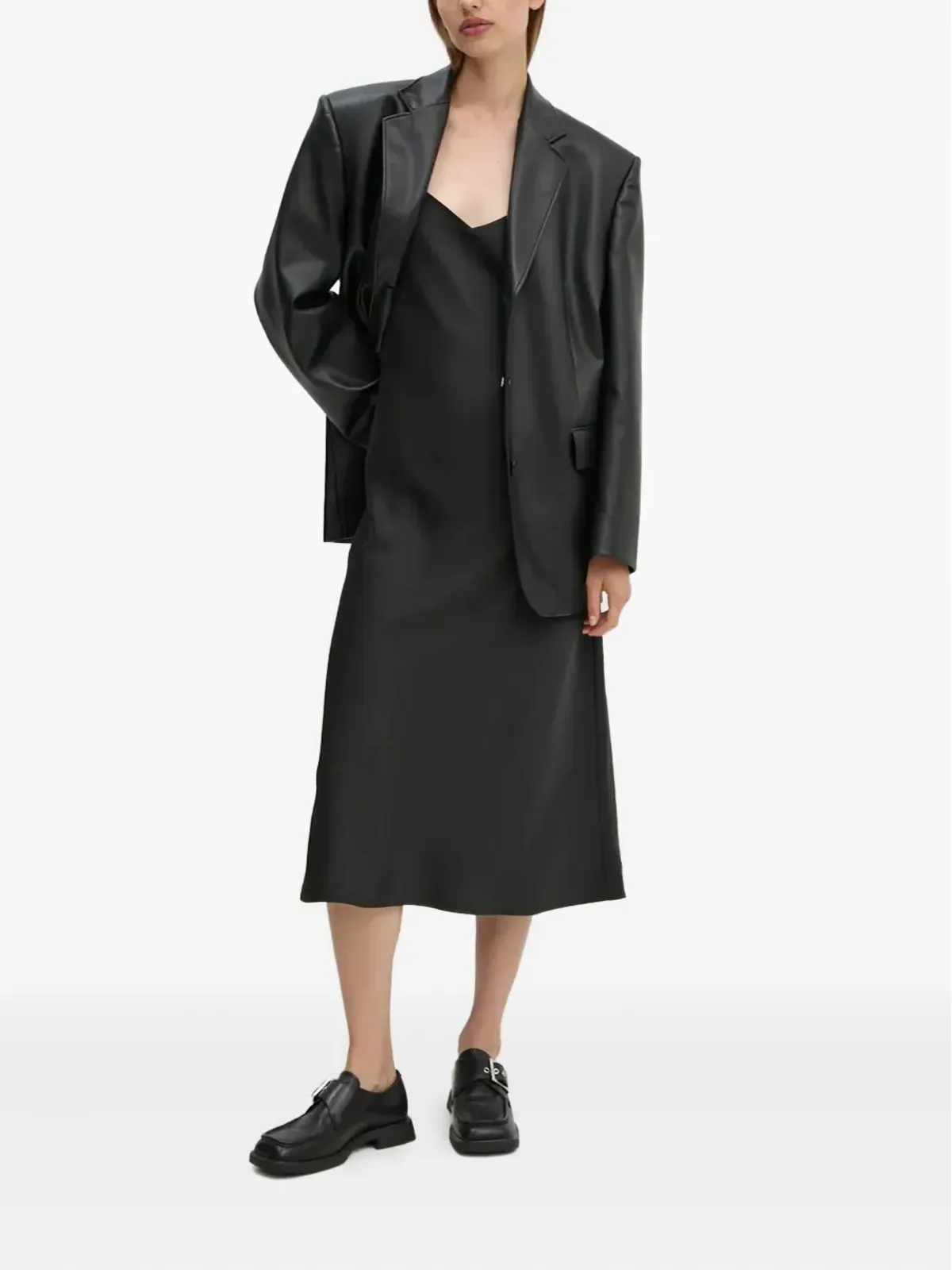 Day Birger Et Mikkelsen Vネックストラップドレス - 画像2