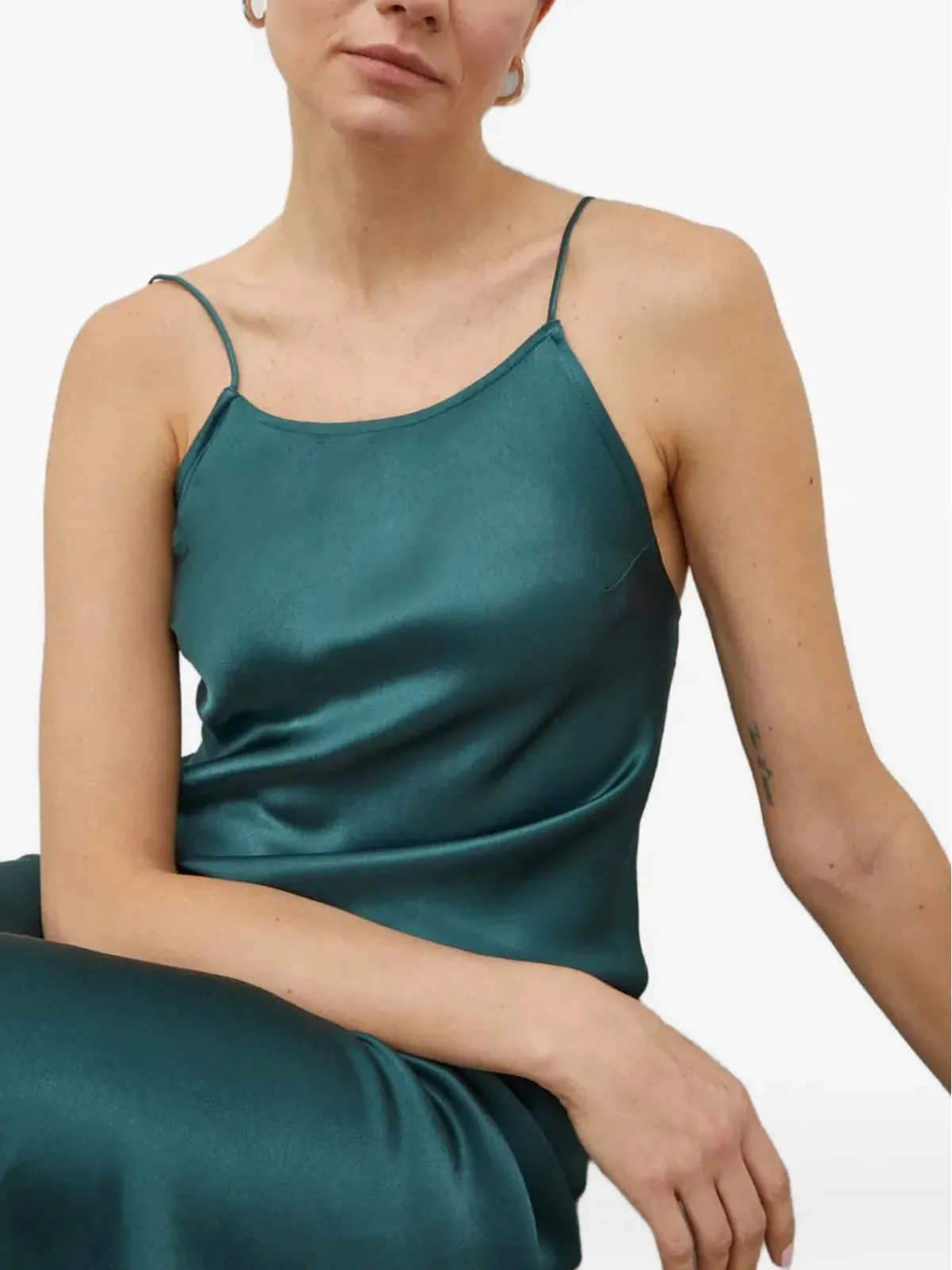 Day Birger Et Mikkelsen ネオマ スパゲッティストラップ ミディドレス - 画像4