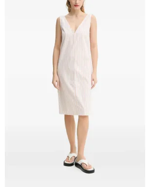 Day Birger Et Mikkelsen ストライプ Vネック ミニドレス - White - サムネイル2