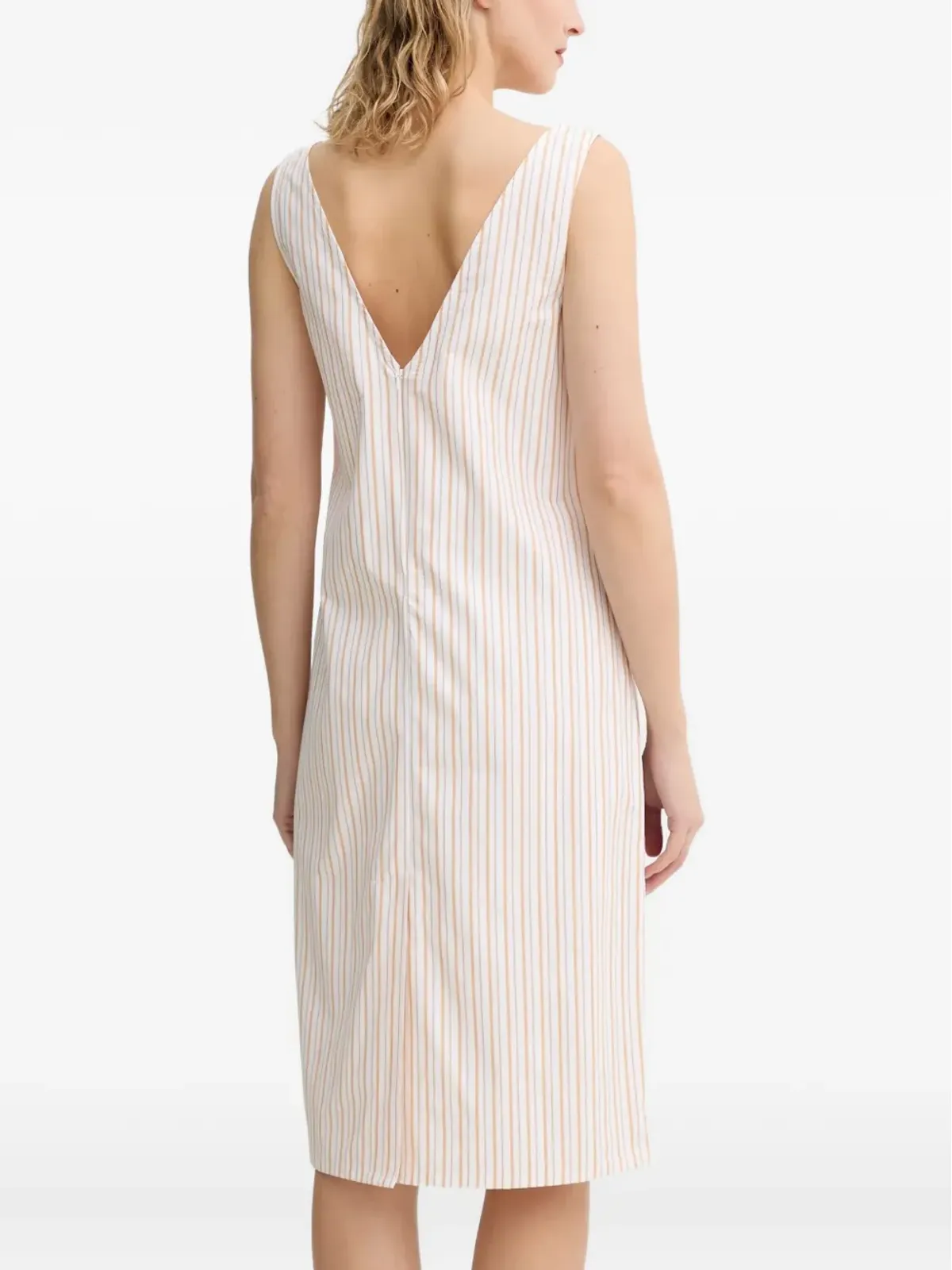 Day Birger Et Mikkelsen ストライプ Vネック ミニドレス - White - 画像3