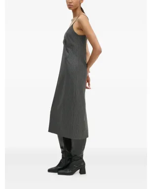 Day Birger Et Mikkelsen ストライプVネックミディ丈ドレス - サムネイル5