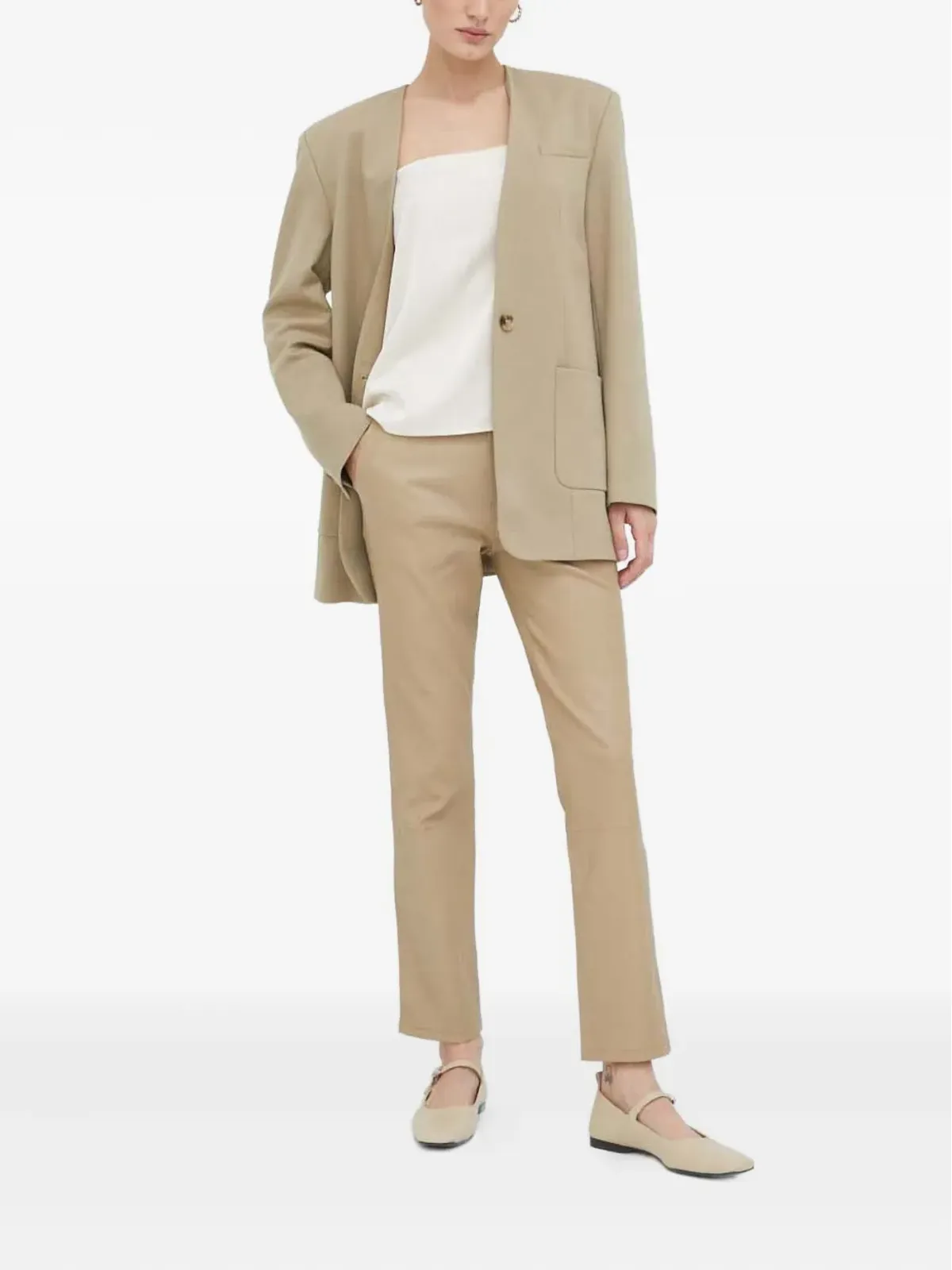Day Birger Et Mikkelsen ポケット付きシングルブレストブレザー - 画像2