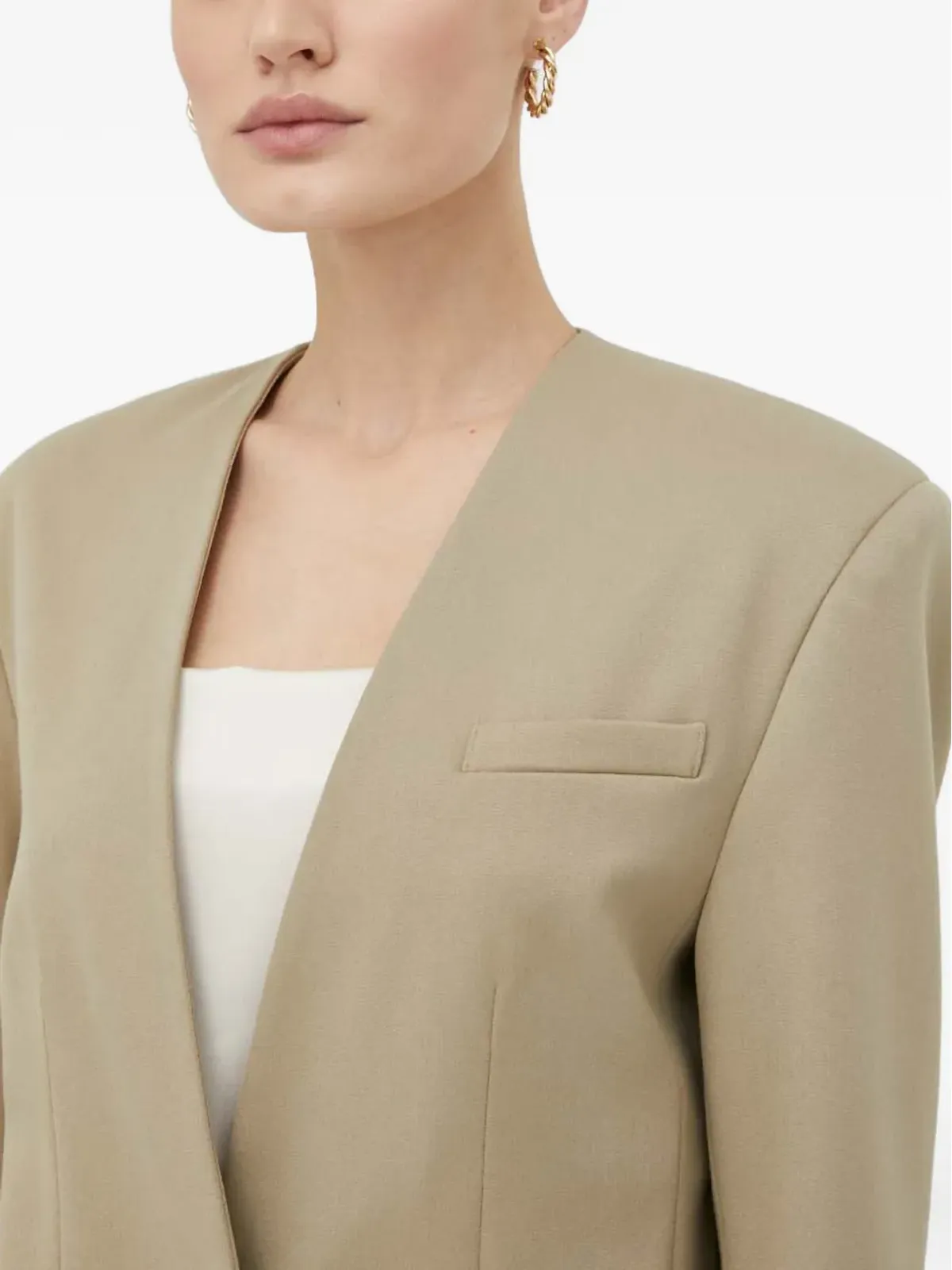 Day Birger Et Mikkelsen ポケット付きシングルブレストブレザー - 画像4