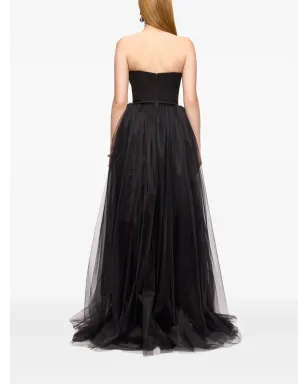 V:PM ATELIER Lisa strapless tulle-panel top - サムネイル4