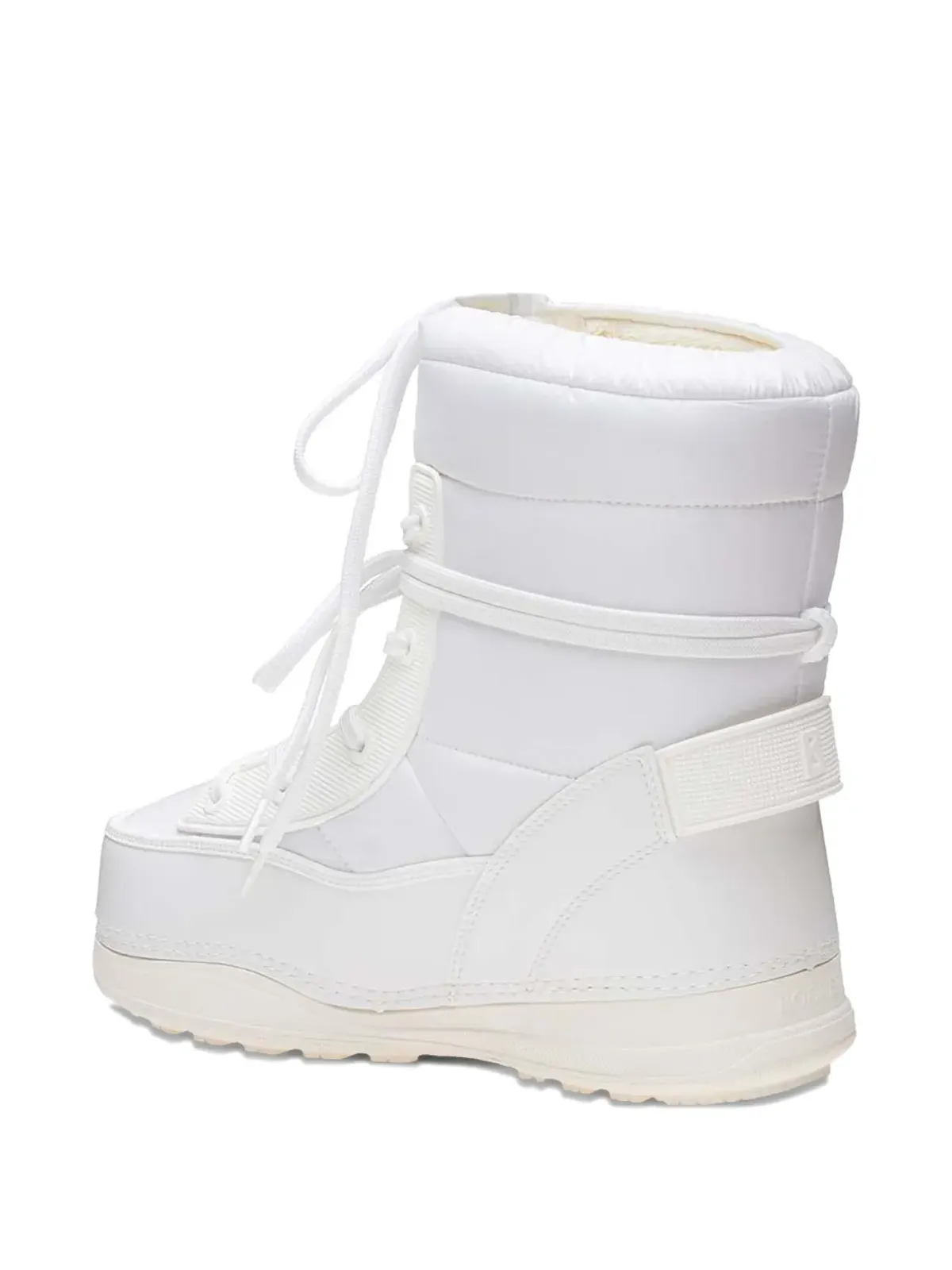BOGNER lace-up padded snow boots - White - 画像2