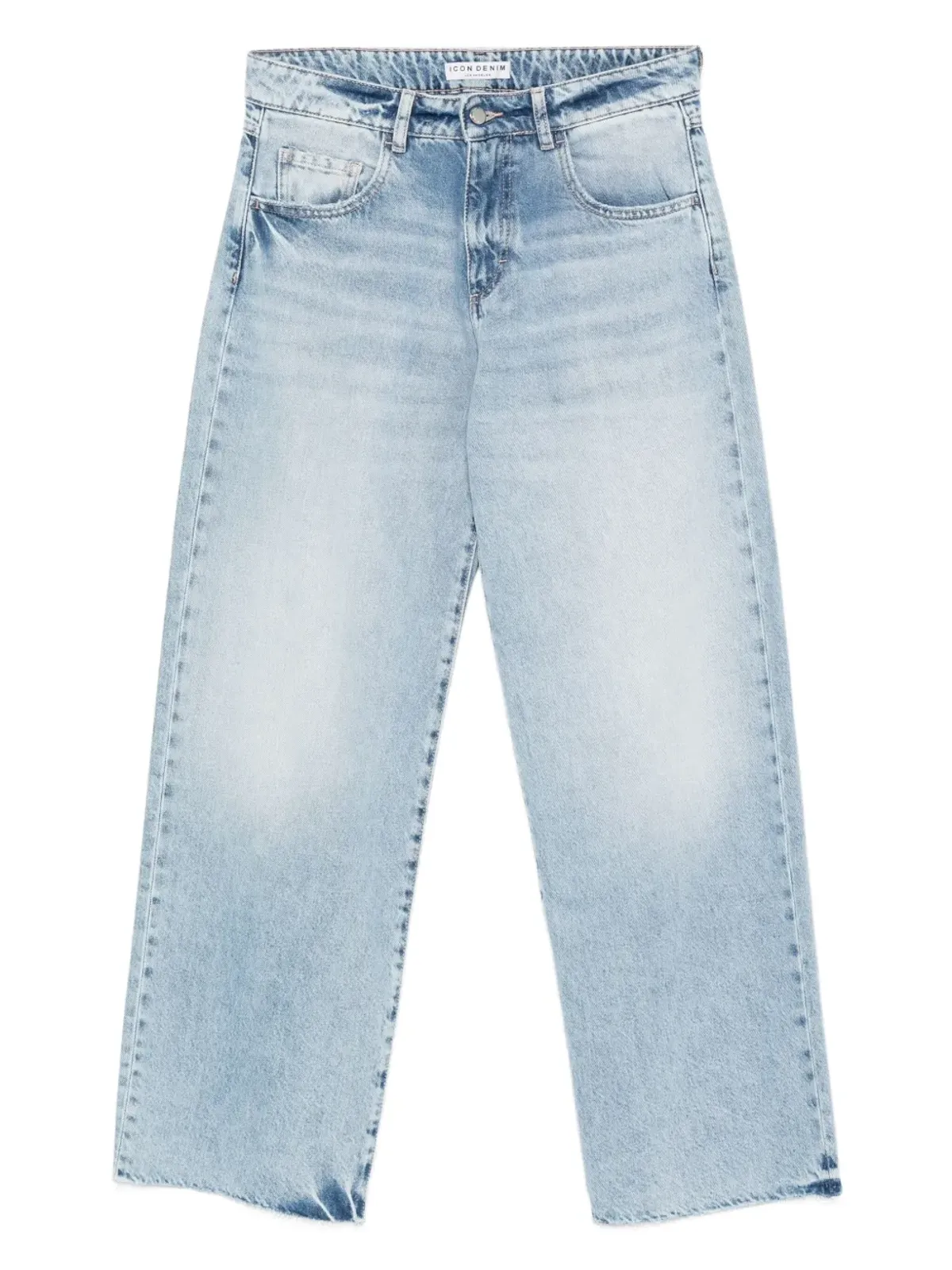 ICON DENIM フリンジエッジ ジーンズ - 画像1