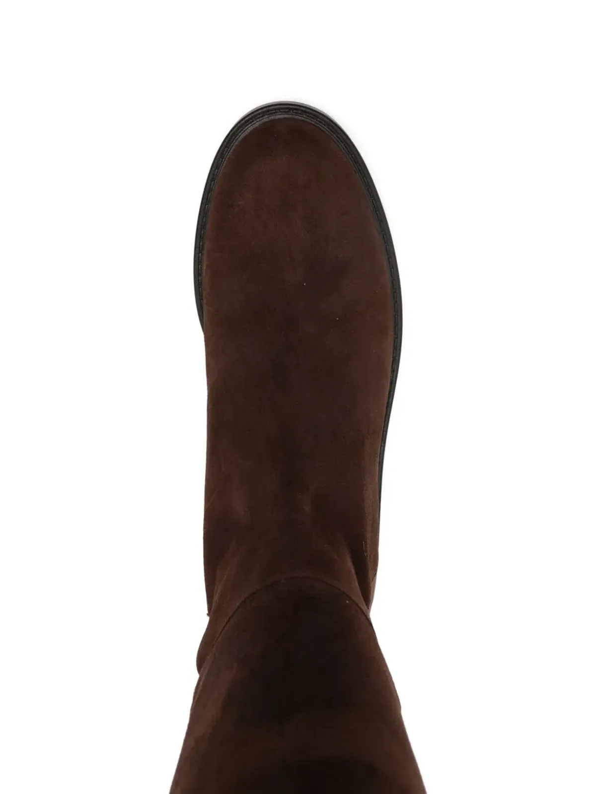 Stuart Weitzman スエード ストレッチニット ブーツ - 画像4