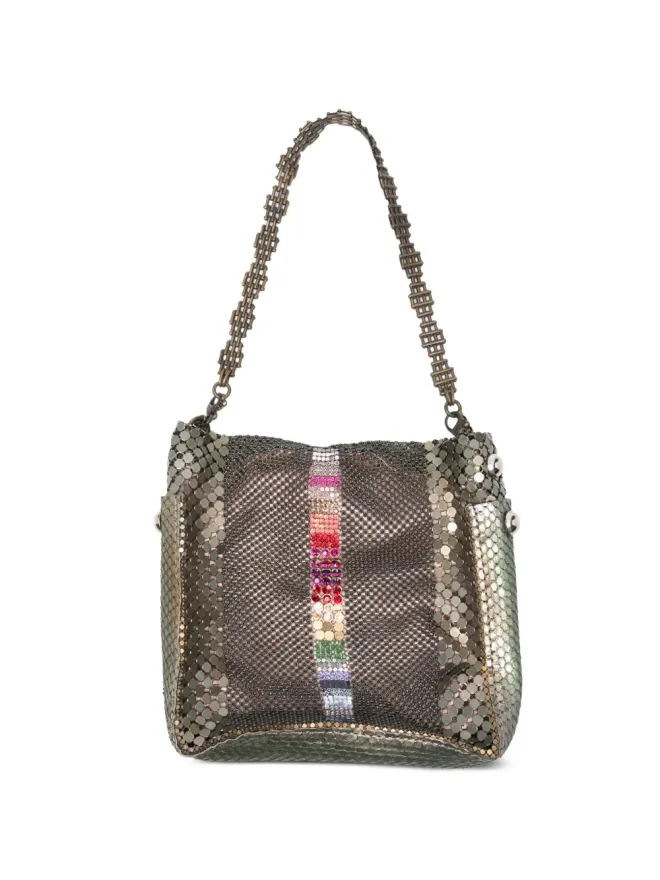 Laura B Laura B チェーンストラップ ミニバッグ（ゴールド）の商品画像