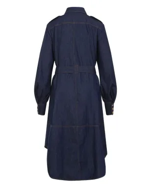 ZIMMERMANN ベルト付きデニムシャツドレス - サムネイル2