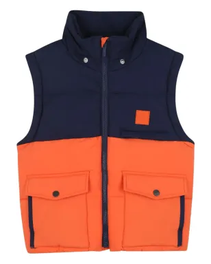 Timberland Kids フード付きツートーンパディッドジャケット - サムネイル3