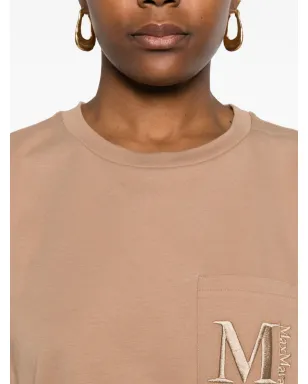 Max Mara ロゴ刺繍ポケットTシャツ - サムネイル5