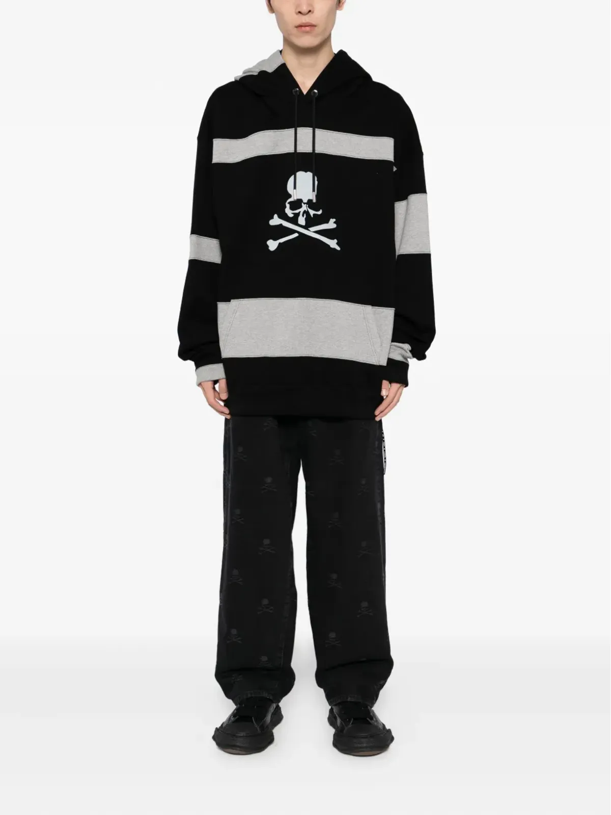 Mastermind Japan ロゴプリントフーディ - 画像2