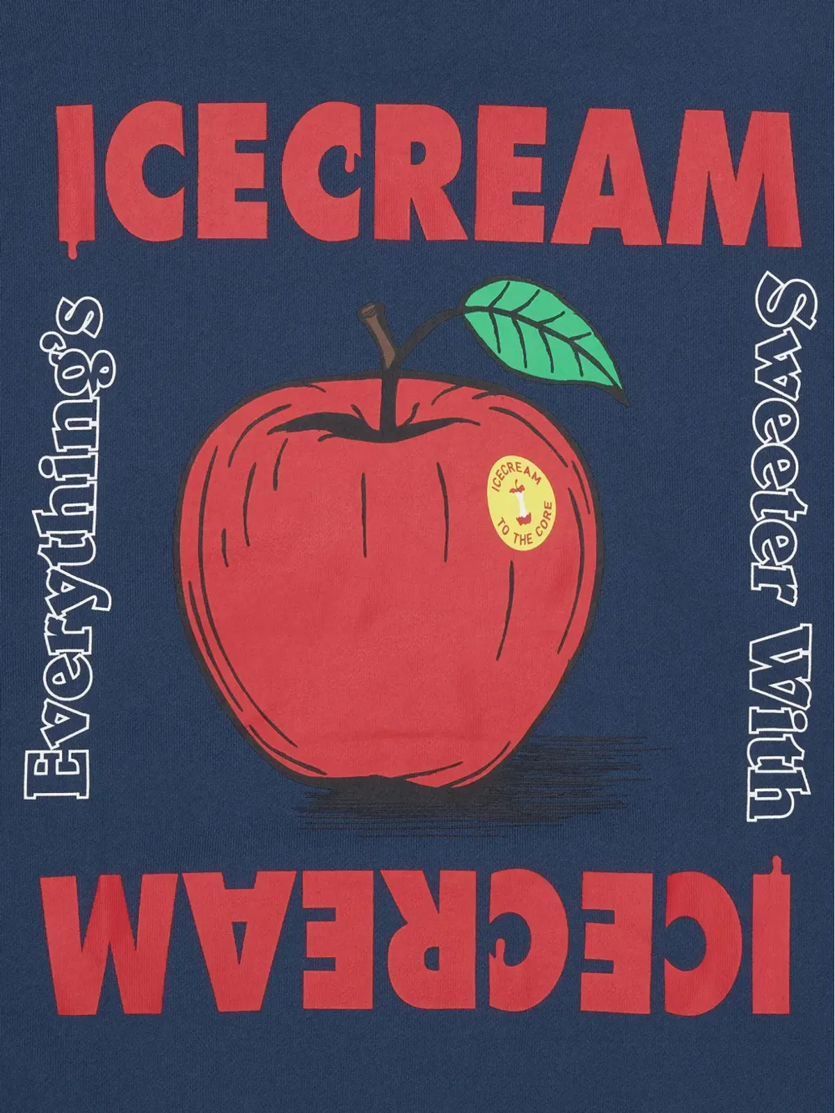 ICECREAM カンガルー刺繍フーディ - 画像3