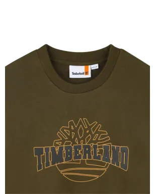 Timberland Kids ロゴプリント スウェットシャツ - サムネイル3