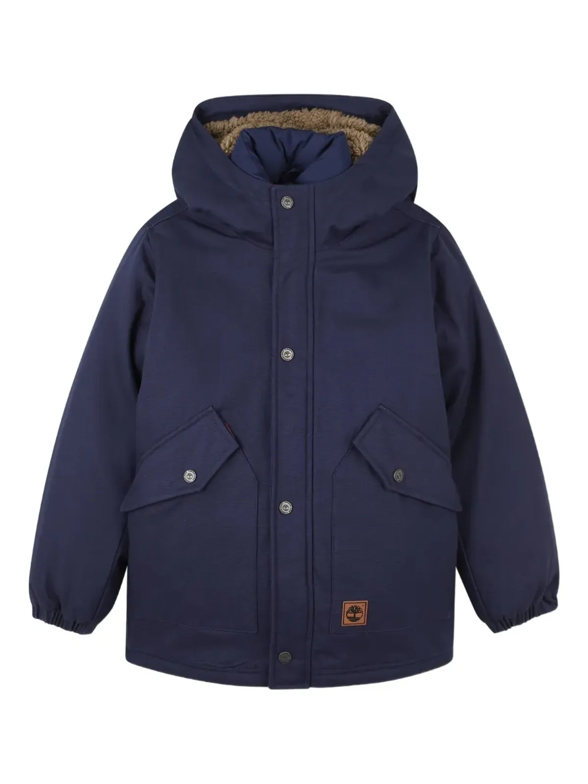 Timberland Kids ツーインワンフード付きパディッドジャケット - 画像1