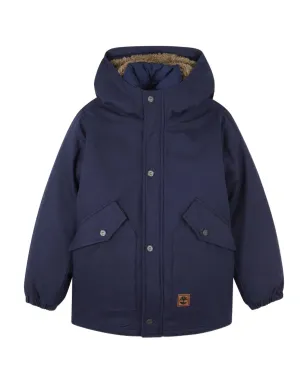 Timberland Kids ツーインワンフード付きパディッドジャケット - サムネイル1