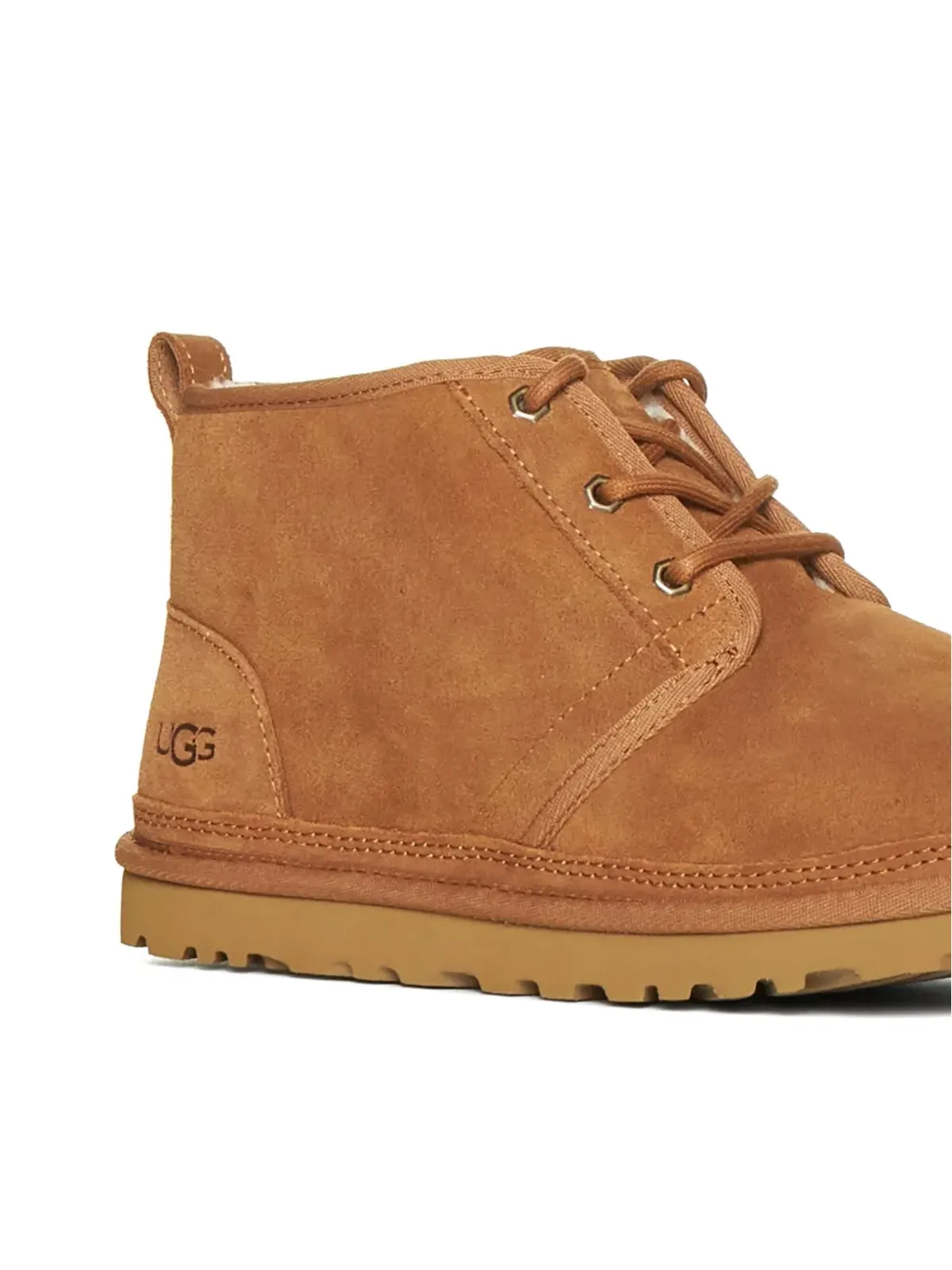 UGG ネムエル デザートブーツ スエードレザー レースアップ ブーツ - 画像4