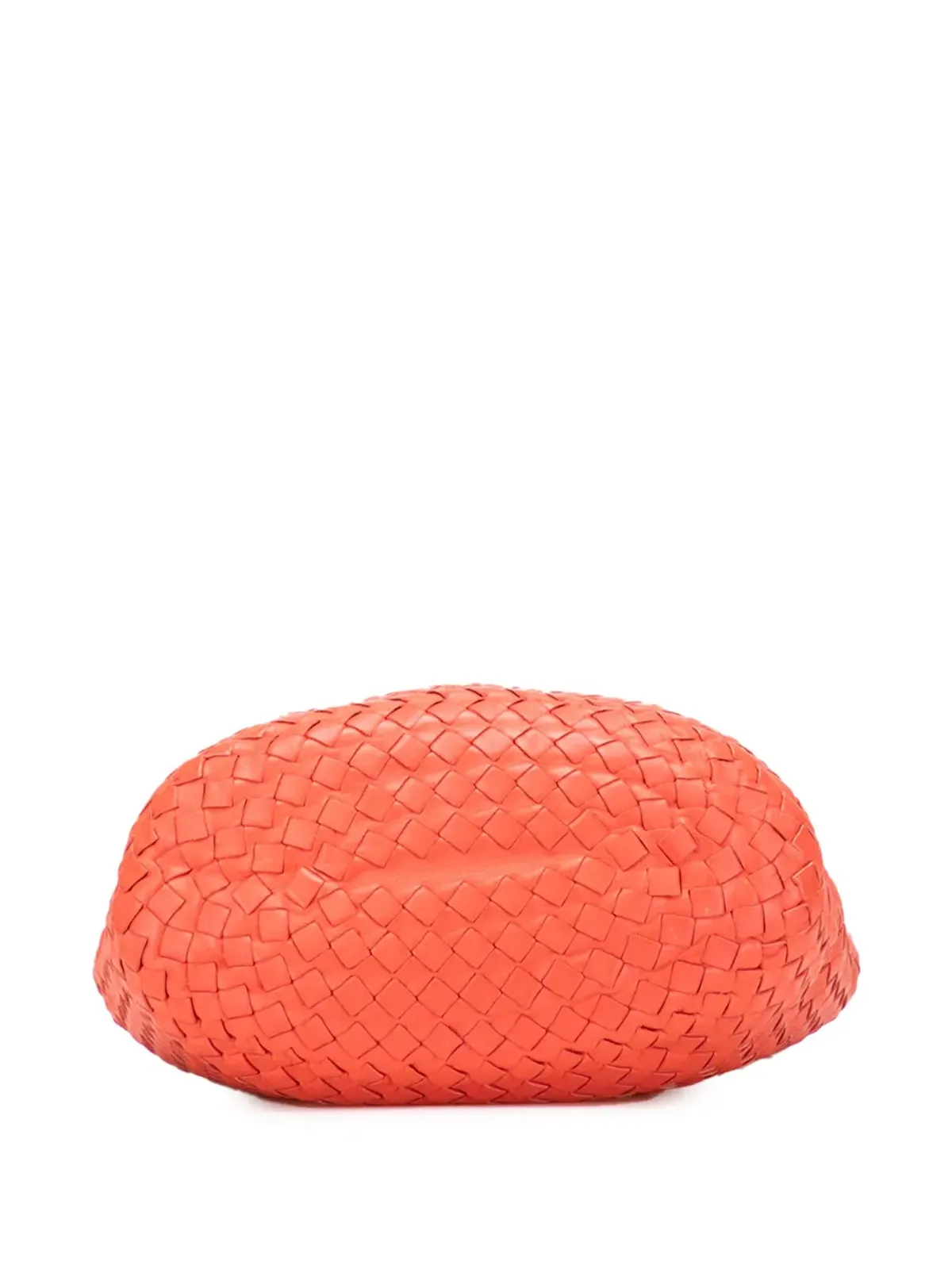 Bottega Veneta ビンテージ 2010 ナッパイントレッチャート バケットバッグ - オレンジ - 画像4