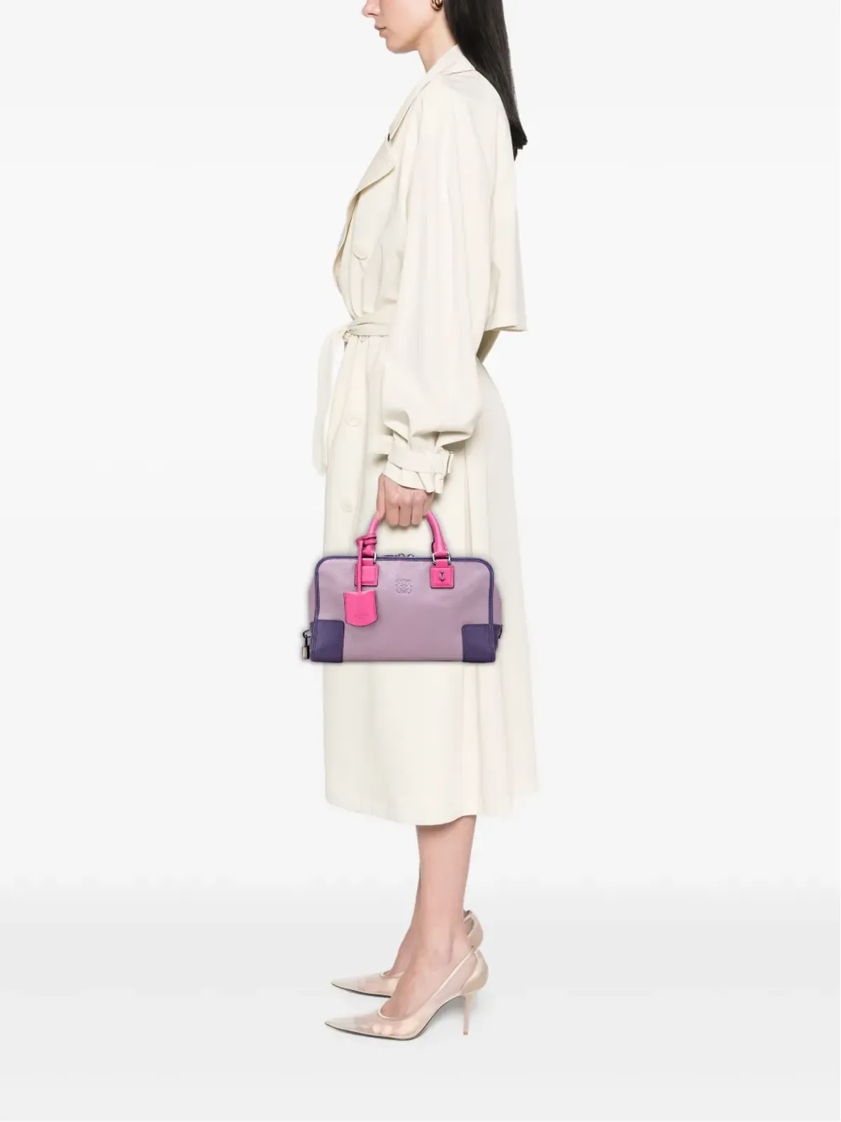 Loewe ビンテージ アマゾナ ハンドバッグ - 画像2