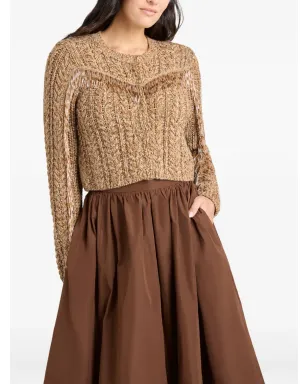 Cinq A Sept Lisabeth bugle-fringed セーター - サムネイル3