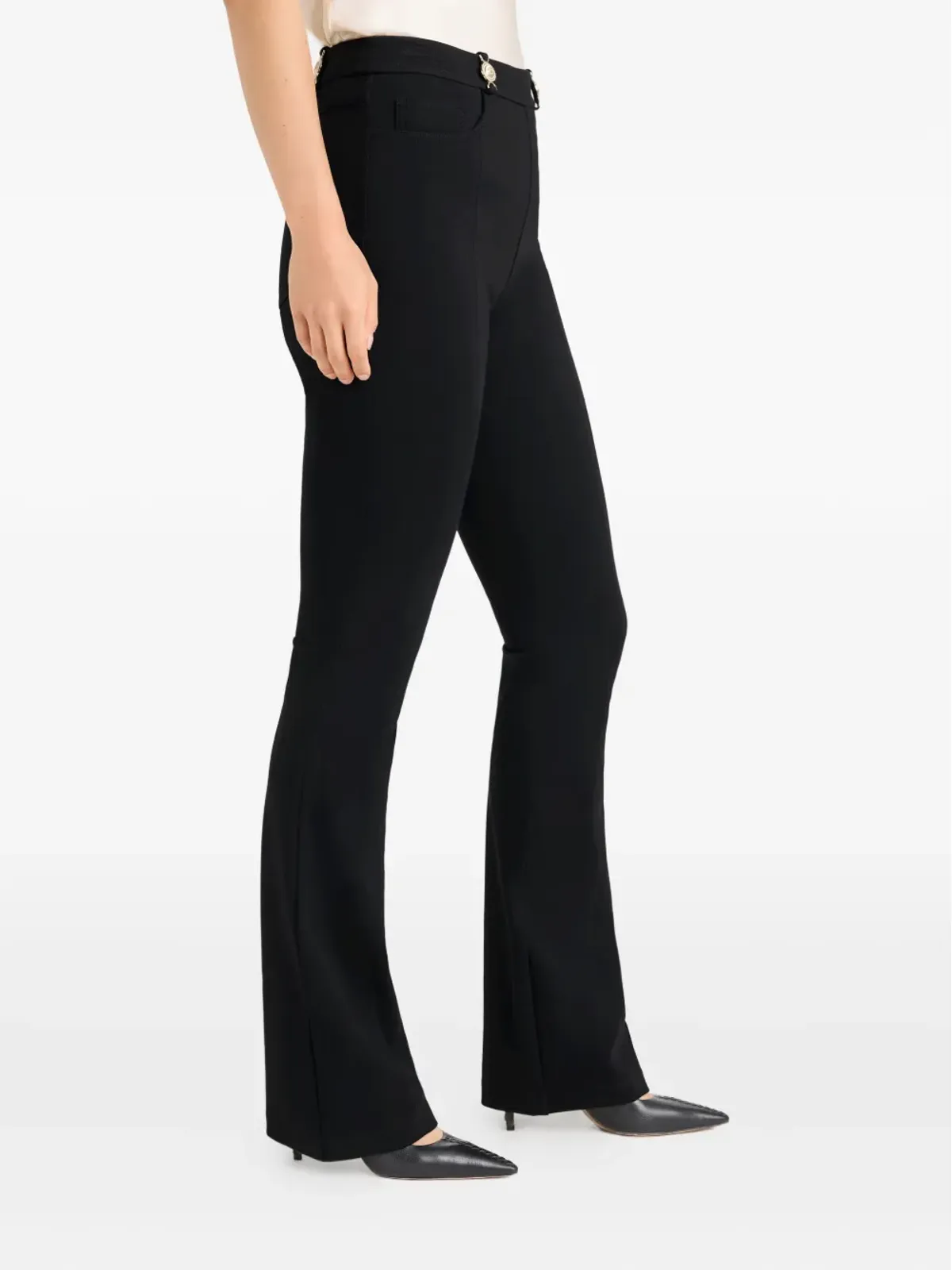 Cinq A Sept Devin embellished trousers - Black - 画像2